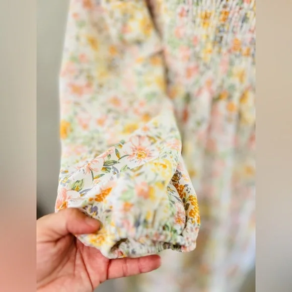 Lily Rose floral print women’s dress size S bohemian , romantic - Picture 10 of 16
